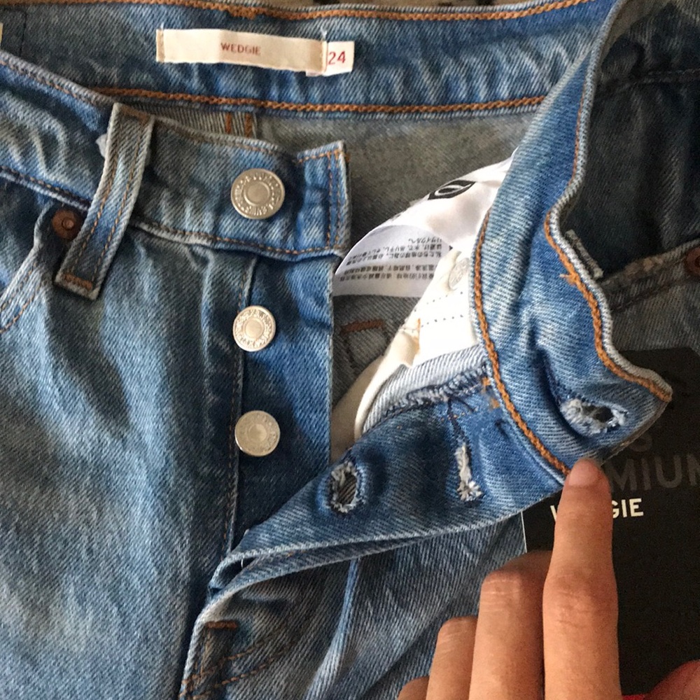 levis wedgie icon fit jeans - Picture 4 of 5